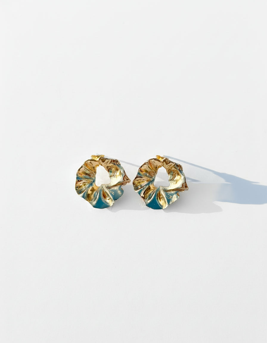 Poppy Earrings Gold