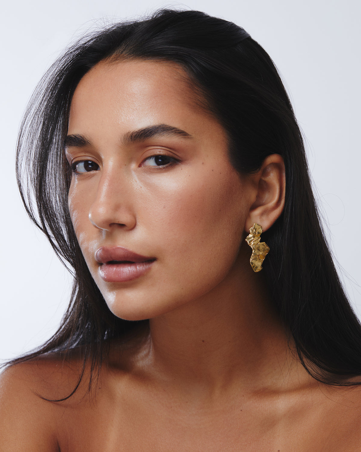 Rayo Earrings Gold
