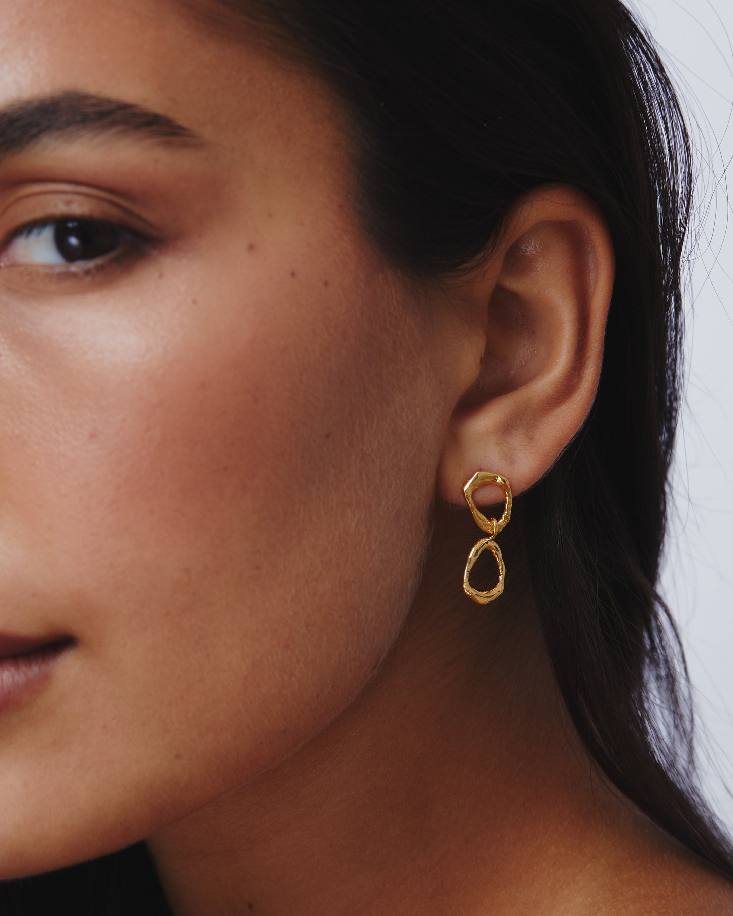 Infinity Earrings Gold