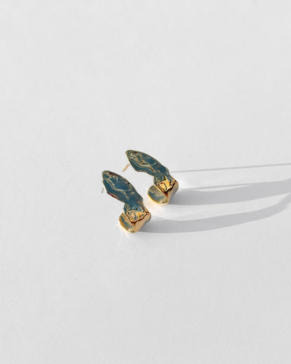 Candle Earrings Gold