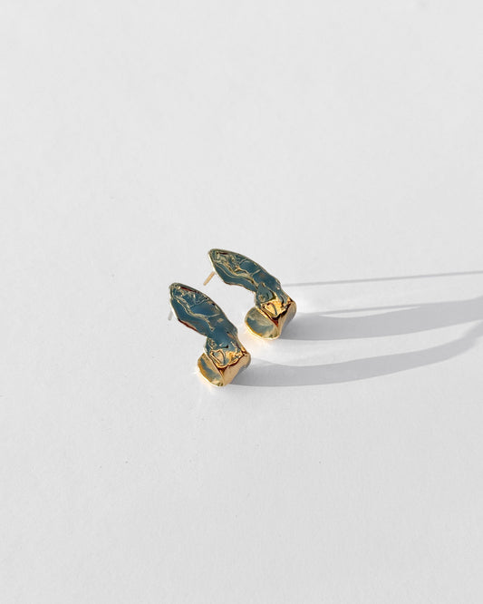 Candle Earrings Gold