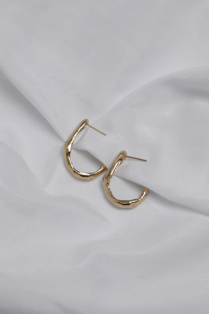 Bamboo Earrings Gold