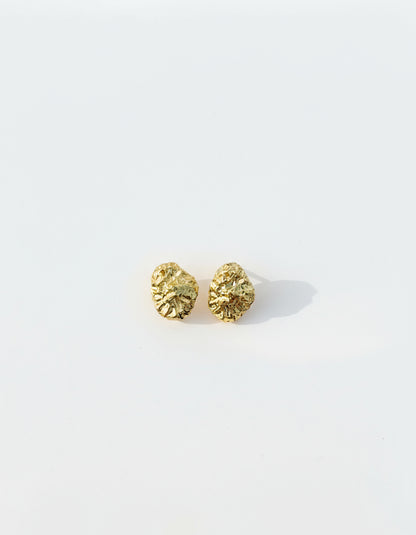 Rocky Earrings Gold