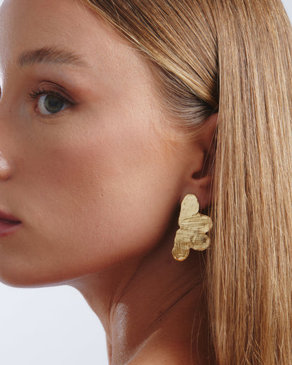 Bloom Earrings Gold