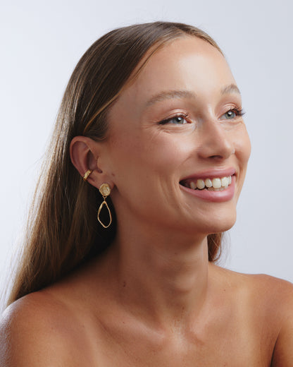 Yuval Earrings Gold