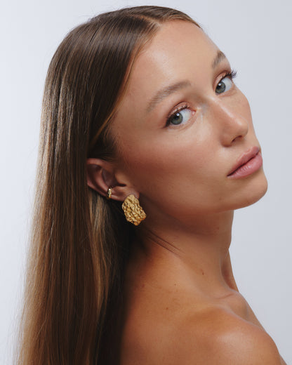 Gaia Earrings Gold