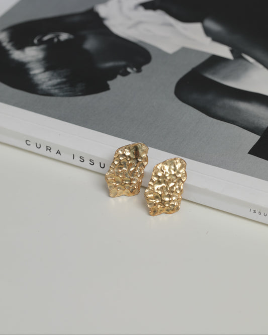 Gaia Earrings Gold