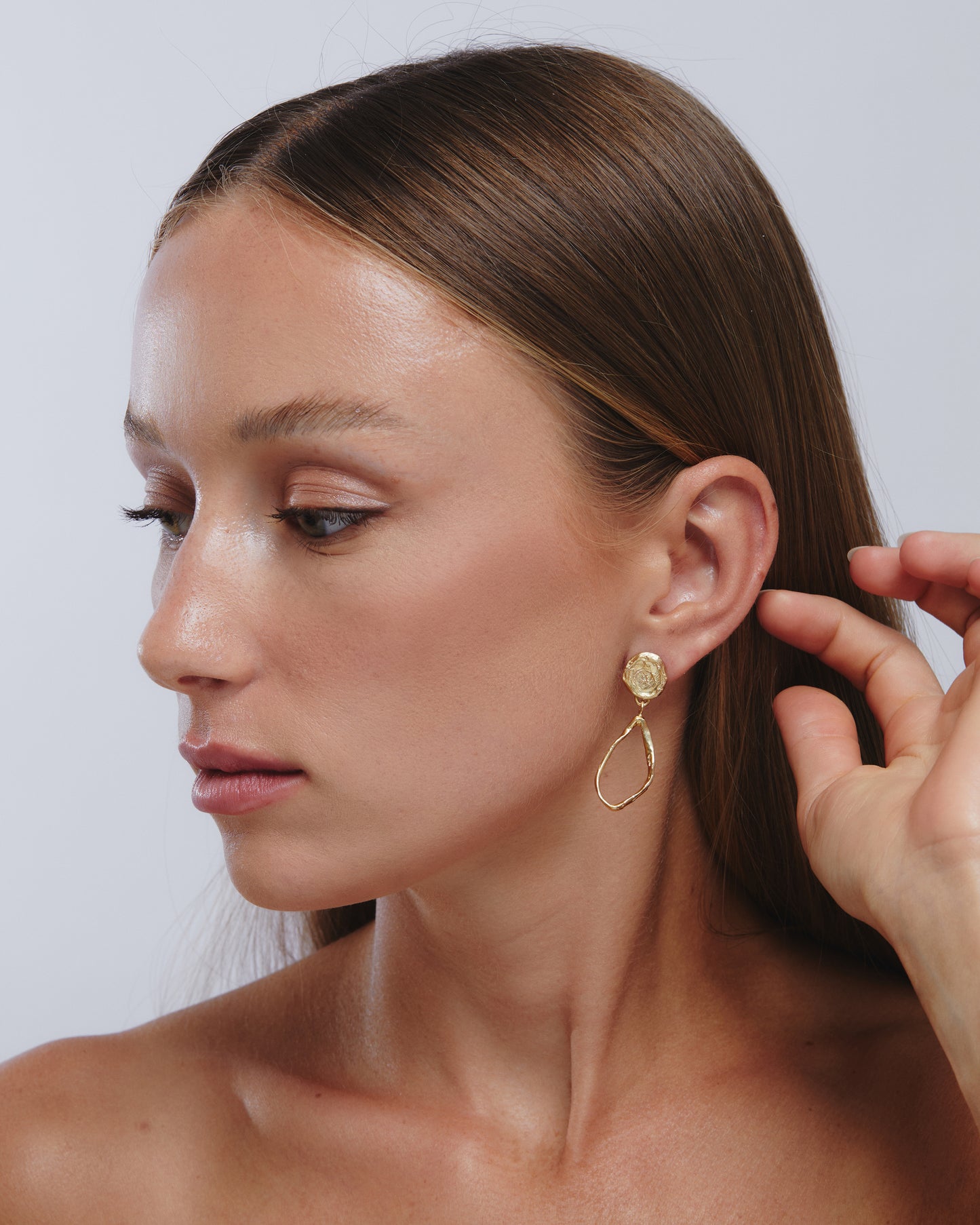 Yuval Earrings Gold