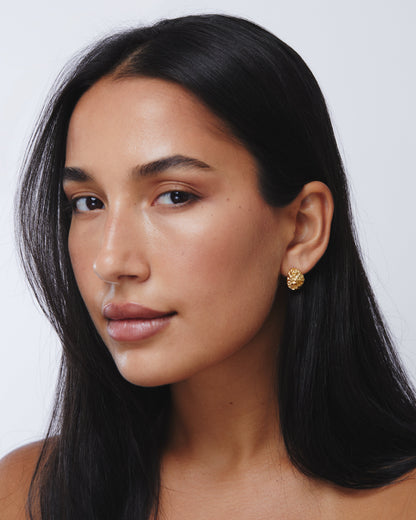 Rocky Earrings Gold