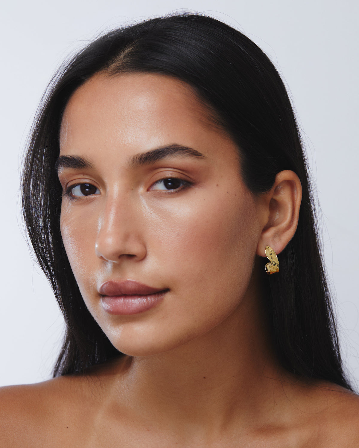 Candle Earrings Gold