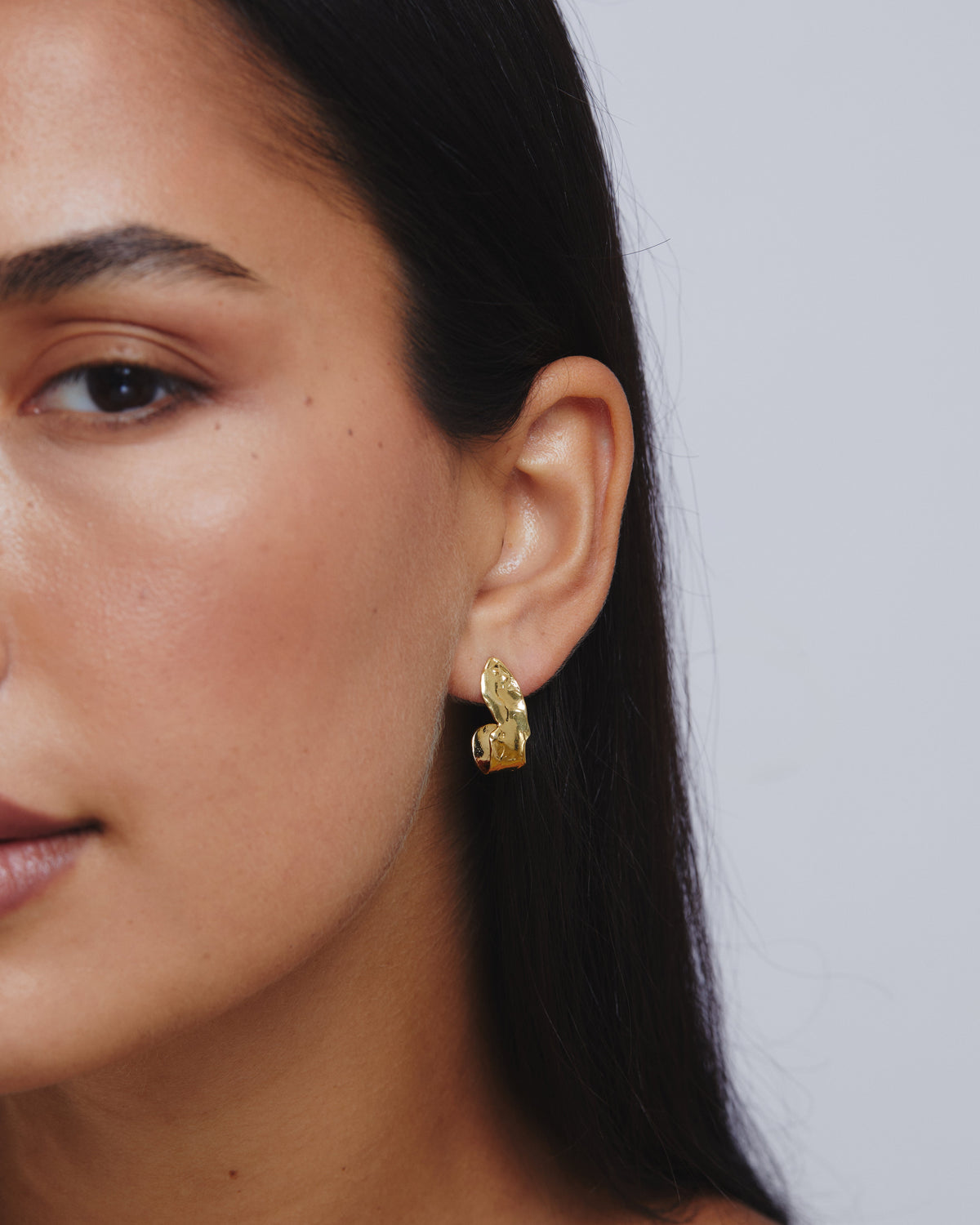 Candle Earrings Gold