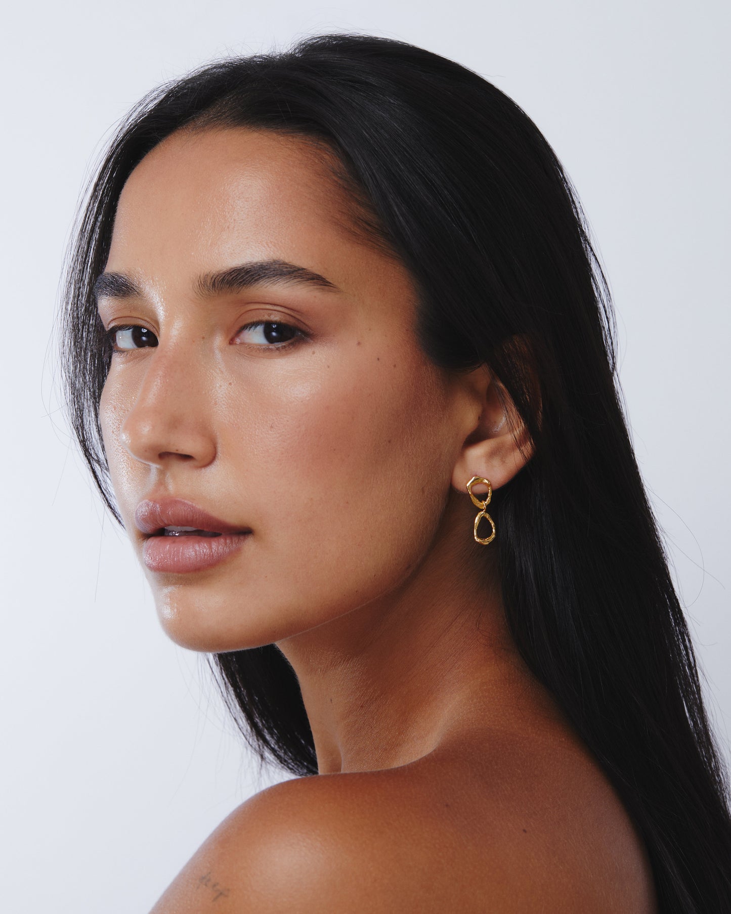 Infinity Earrings Gold